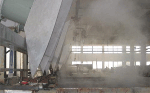 THIF-116抑霧劑使用現場圖